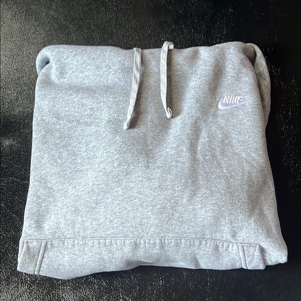 Nike Heather Gray Pullover Hoodie